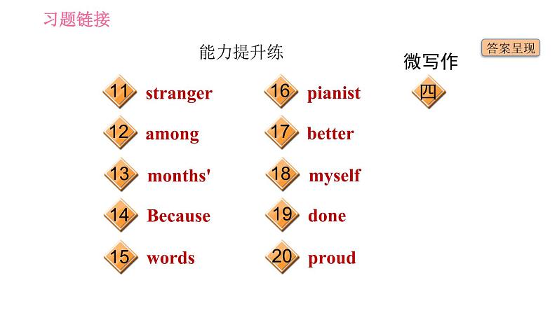 人教版九年级上册英语习题课件 Unit9 课时6　Section B (3a－Self Check)第3页