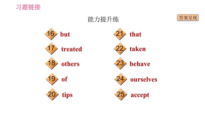 人教版九年级上册英语习题课件 Unit11 课时3　Section A(Grammar Focus－4c)第3页