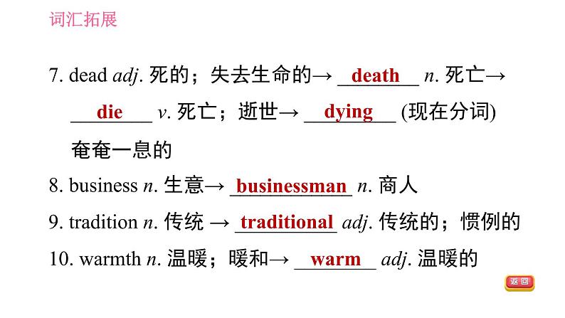 人教版九年级英语（全一册） Unit 2  习题课件04