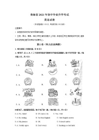 2021年青海省中考英语真题（word版附解析）