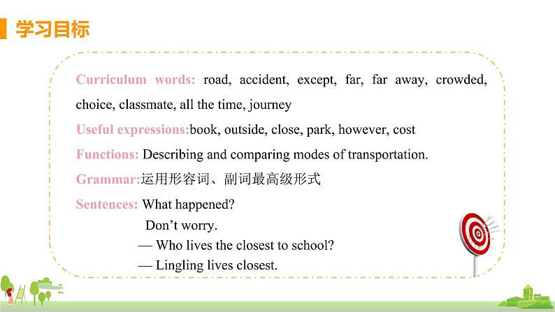 外研英语八年级上册 Module 4  Unit1 He lives the farthest from school PPT课件+素材02