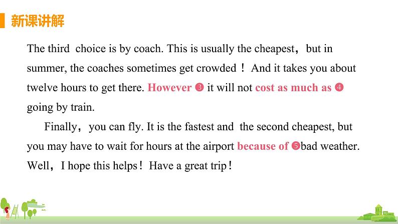 外研英语八年级上册 Module 4  Unit2 What is the best way to travel PPT课件+素材08