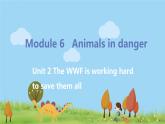 外研英语八年级上册 Module 6  Unit2 The WWF is working hard to save them all PPT课件+素材