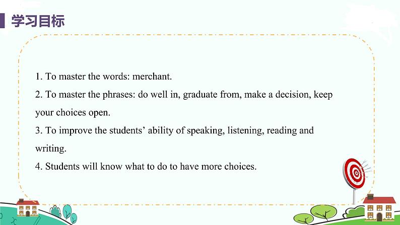 冀教版英语九年级下册Lesson 59《Keep Your Choices Open》PPT课件+音频03