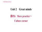 沪教版九年级上册英语课件 Unit2  课时6 More practice～Culture corner