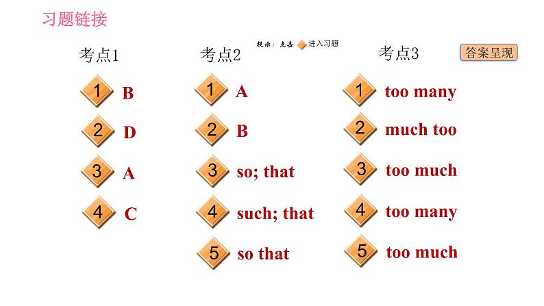 沪教版九年级上册英语课件 Unit2  易错考点专练02