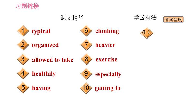 鲁教五四版九年级全一册英语习题课件 Unit9 Period 5 Section B (3a－Self Check)第3页