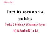 鲁教五四版九年级全一册英语习题课件 Unit9 Period 3 Section A(Grammar Focus-4c)& Section B (1a-1e)