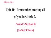 鲁教五四版九年级全一册英语习题课件 Unit10 Period 5 Section B (3a－Self Check)