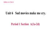 鲁教五四版九年级全一册英语习题课件 Unit6 Period 1 Section A (1a－2d)