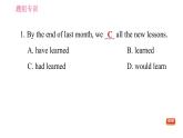 魯教五四版九年級全一冊英語習題課件 Unit7 Period 3 Section A(Grammar Focus-4c)& Section B (1a-1e)