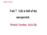 鲁教五四版九年级全一册英语习题课件 Unit7 Period 1 Section A (1a－2d)