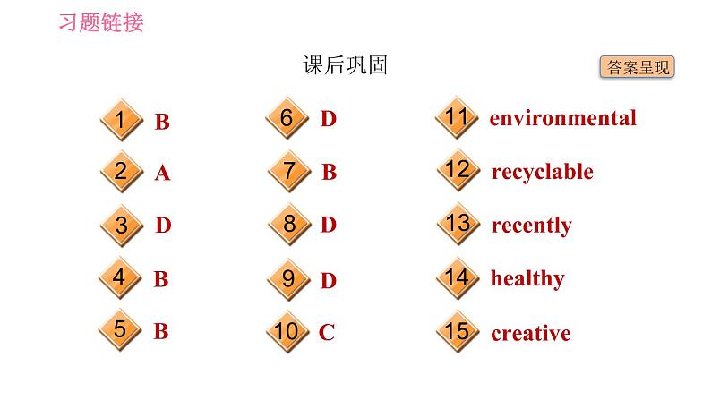 鲁教五四版九年级全一册英语习题课件 Unit8 Period 4 Section B (2a-2e)04