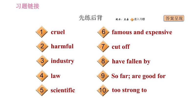 鲁教五四版九年级全一册英语习题课件 Unit8 Period 2 Section A (3a－3b)第2页