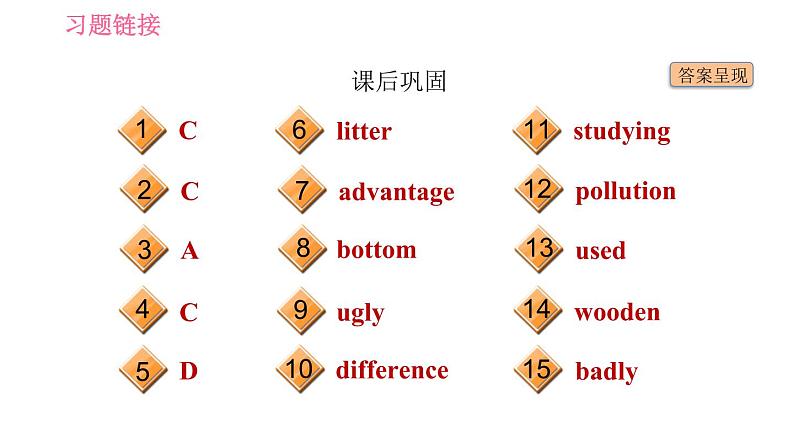 鲁教五四版九年级全一册英语习题课件 Unit8 Period 1 Section A (1a－2d)第4页