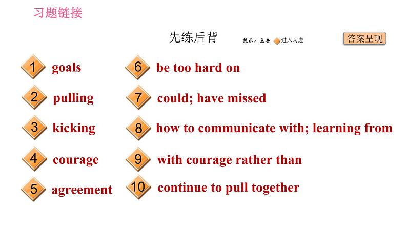 鲁教五四版九年级全一册英语 Unit6 习题课件02