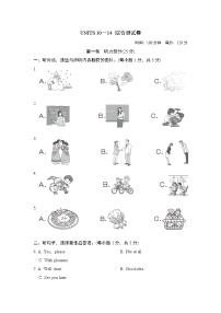 人教新目标 (Go for it) 版九年级全册Review of Units 6-10精练