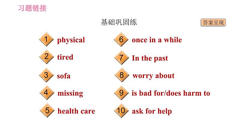 外研版九年级下册英语 Module 5  习题课件04