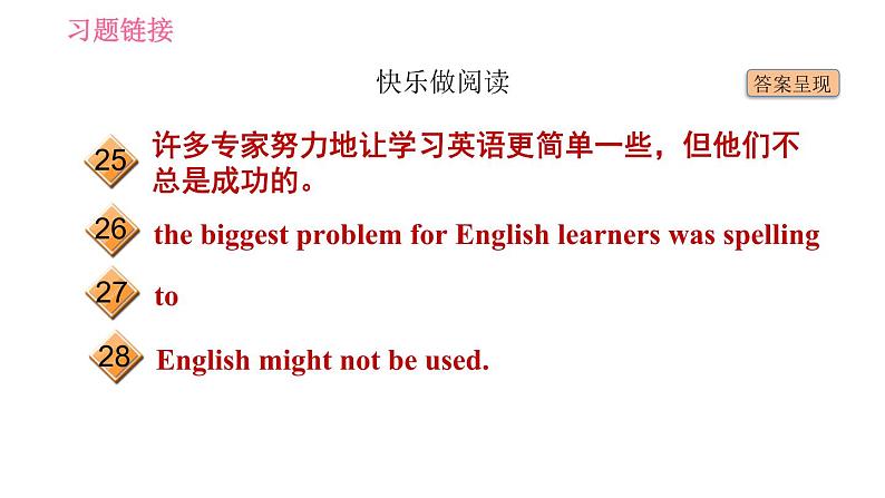 外研版九年级下册英语课件 Module 7 Unit 2 We all own English1第5页