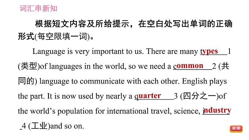 外研版九年级下册英语课件 Module 7 Unit 2 We all own English1第6页