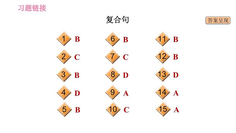 外研版九年级下册英语课件 中考专项训练 句型专练第6页