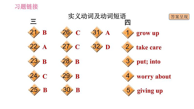 外研版九年级下册英语课件 中考专项训练 语法专练(二)第8页