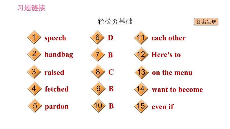 外研版九年级下册英语 Module 8  习题课件04