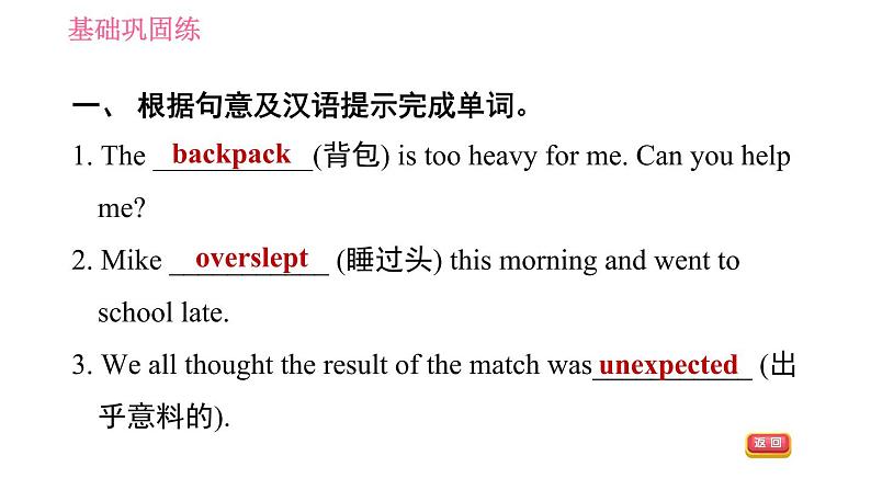 人教版九年级下册英语 Unit12 习题课件04