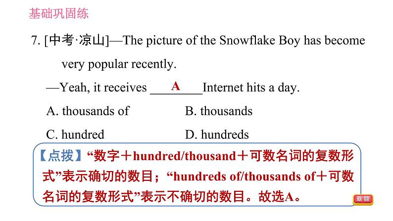 人教版九年级下册英语 Unit12 习题课件07