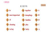 冀教版九年级下册英语课件 Unit 8 Lesson 43 A Visit to Chinatown