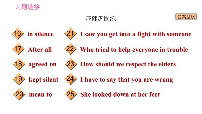 冀教版九年级下册英语课件  Unit 7　Lesson 41 Jenny's Good Advice03