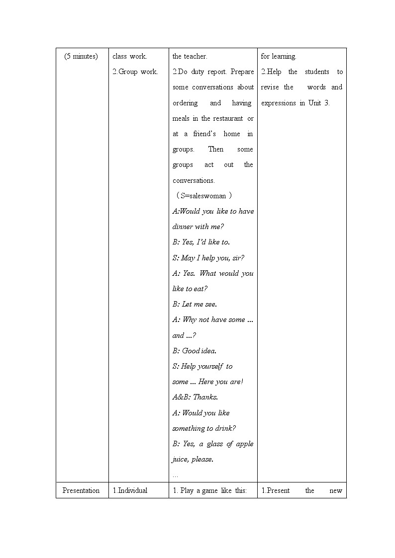 仁爱科普版初中英语七年级上 Unit 4 Topic 1 Section A 教学设计03