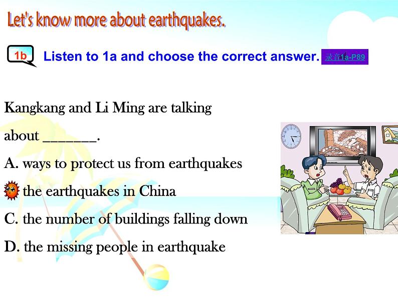 仁爱科普版初中英语八年级上Unit 4 Topic 2 Section A课件第8页