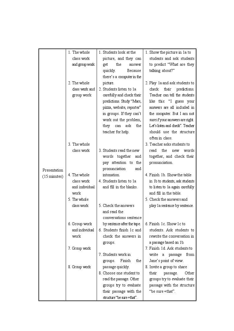 仁爱科普版初中英语八年级上Unit 4 Topic 3 Section B 教学设计03