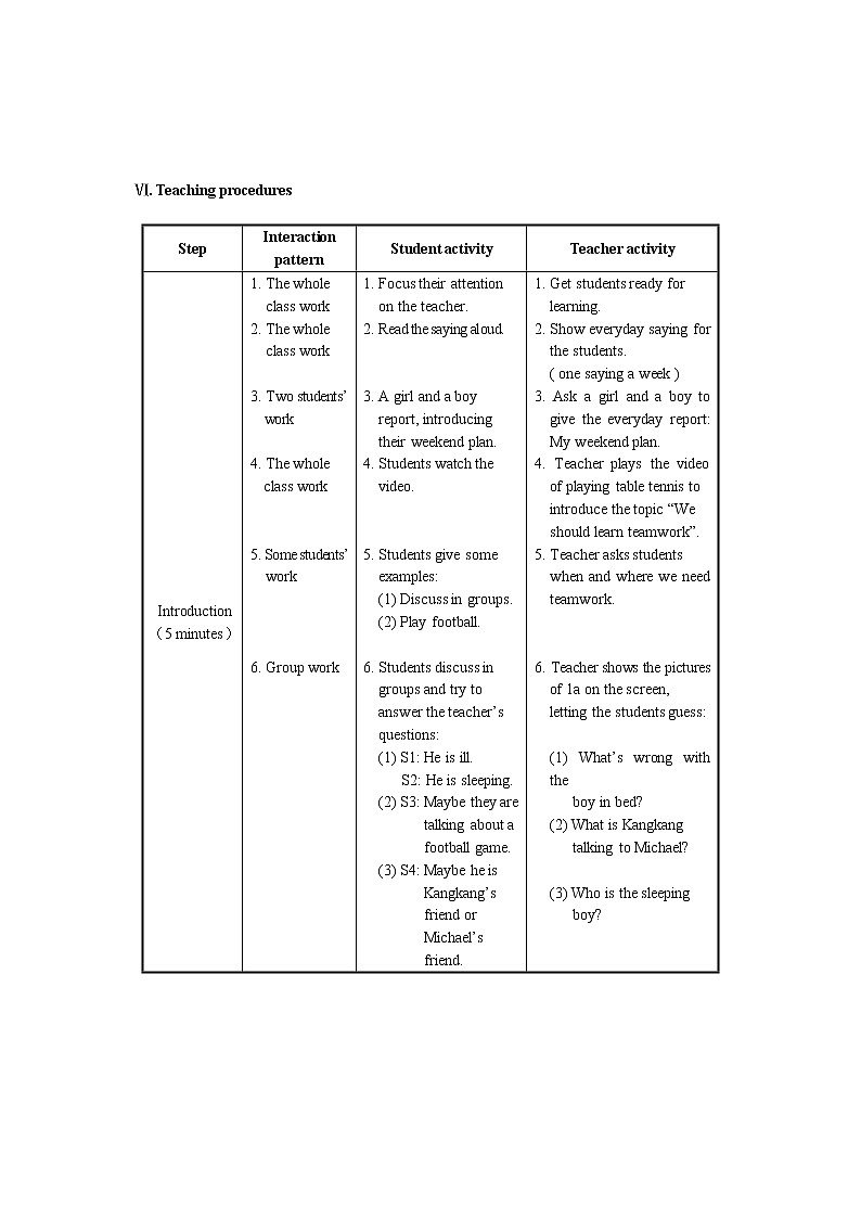 仁爱科普版初中英语八年级上Unit 1 Topic 2 Section A 教学设计03