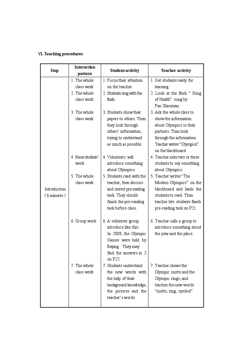 仁爱科普版初中英语八年级上Unit 1 Topic 3 Section C 教学设计03