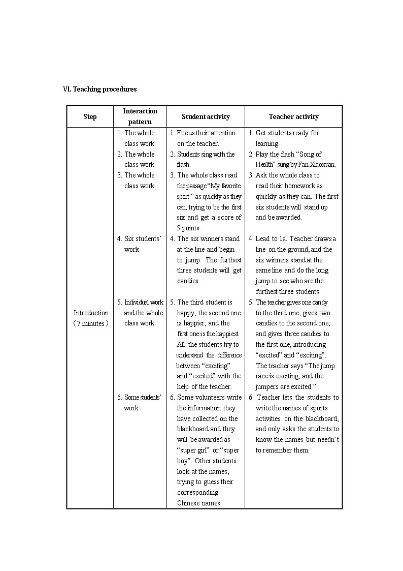 仁爱科普版初中英语八年级上Unit 1 Topic 3 Section A 教学设计03