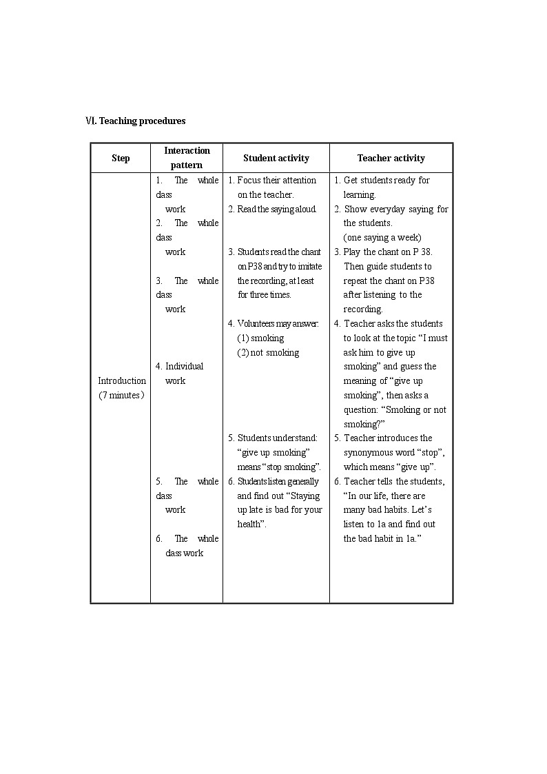 仁爱科普版初中英语八年级上Unit 2 Topic 2 Section A 教学设计02