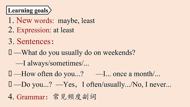 人教八上Unit2第二课时（SectionA grammar focus-3c）课件PPT第2页