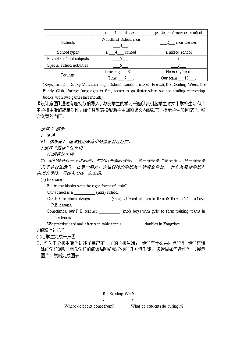 U2 Reading (II) 教案2021-2022学年牛津译林版八上02