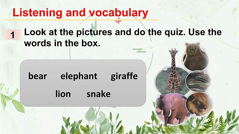 初中英语 外研（新标准）版 八年级上册Module 6 Animals in danger  Unit1 It allows people to get closer to them同步教案 课件 练习05