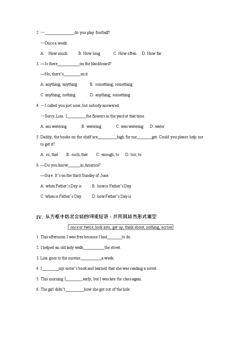 初中英语 外研（新标准）版 八年级上册Module 7 A famous story Unit2 She was thinking about her cat同步教案 课件 练习02