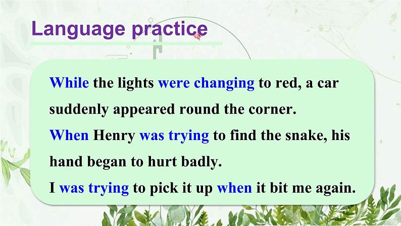 初中英语 外研（新标准）版 八年级上册Module 8 Accidents Unit3 Language in use同步教案 课件 练习02