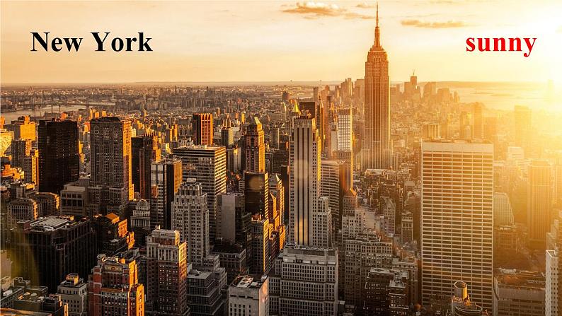 初中英语 外研（新标准）版 八年级上册Module 10 The weather unit2 The weather is fine all year round同步教案 课件 练习01