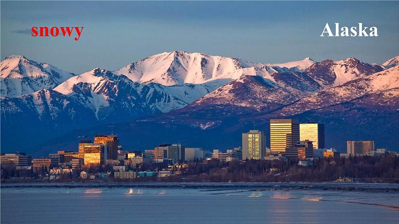 初中英语 外研（新标准）版 八年级上册Module 10 The weather unit2 The weather is fine all year round同步教案 课件 练习06