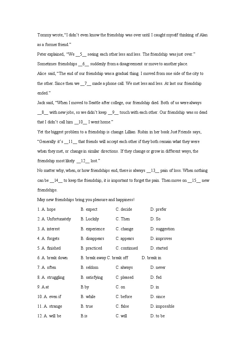 【同步练习】Module 1 Unit 3（译林）03