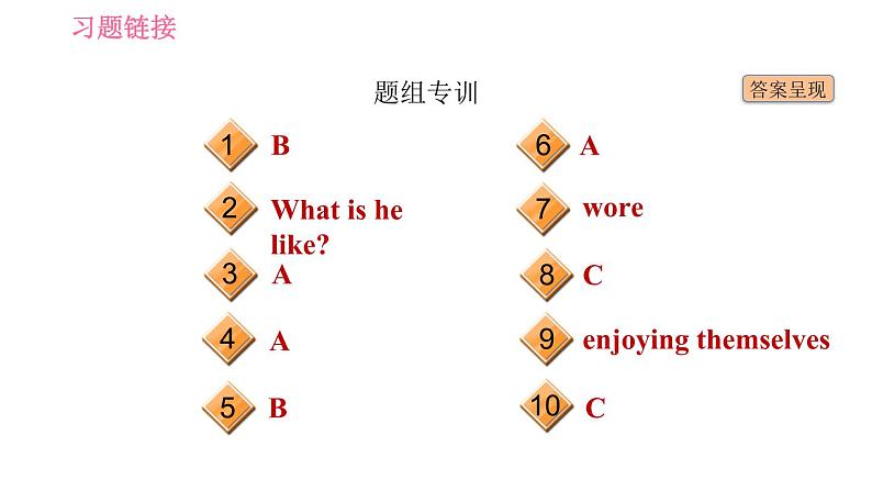 外研版九年级下册英语课件 Module 2 Unit1 They don't sit in rows.03