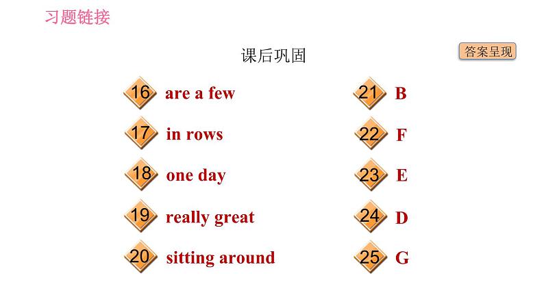 外研版九年级下册英语课件 Module 2 Unit1 They don't sit in rows.05