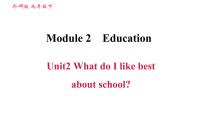 英语九年级下册Unit 2 What do I like best about school?课文ppt课件