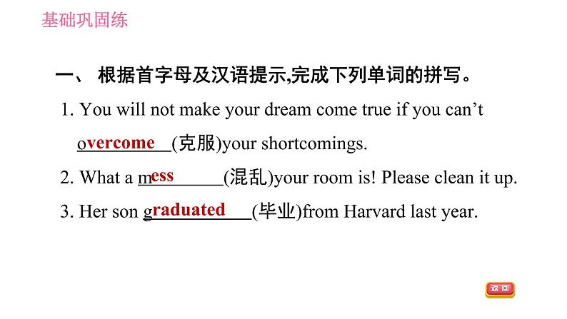 人教版九年级下册英语 Unit 14 习题课件04